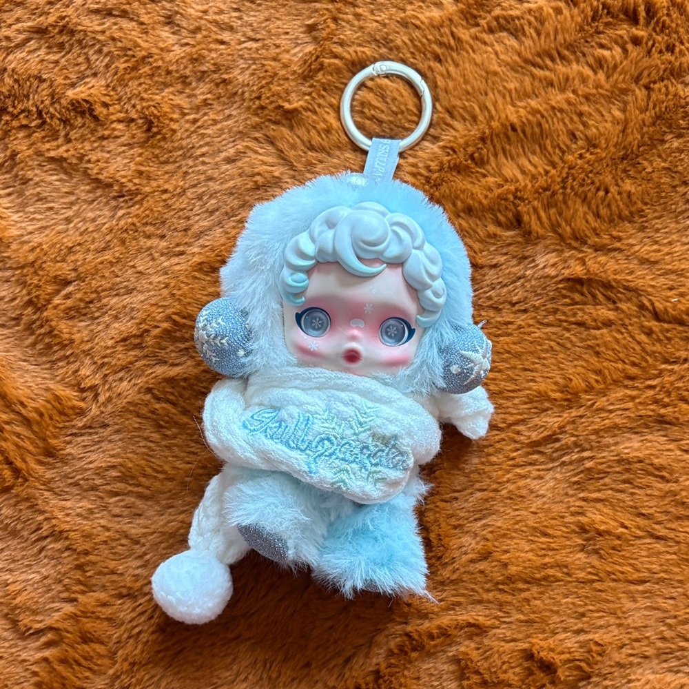 SkullPanda Plush Keychain